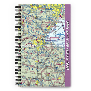 Toledo Seaplane Base (2C9) VFR Sectional Notebook