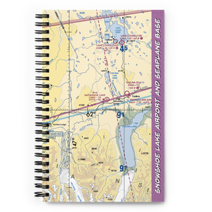 Snowshoe Lake Airport and Seaplane Base (5AK4) VFR Sectional Notebook