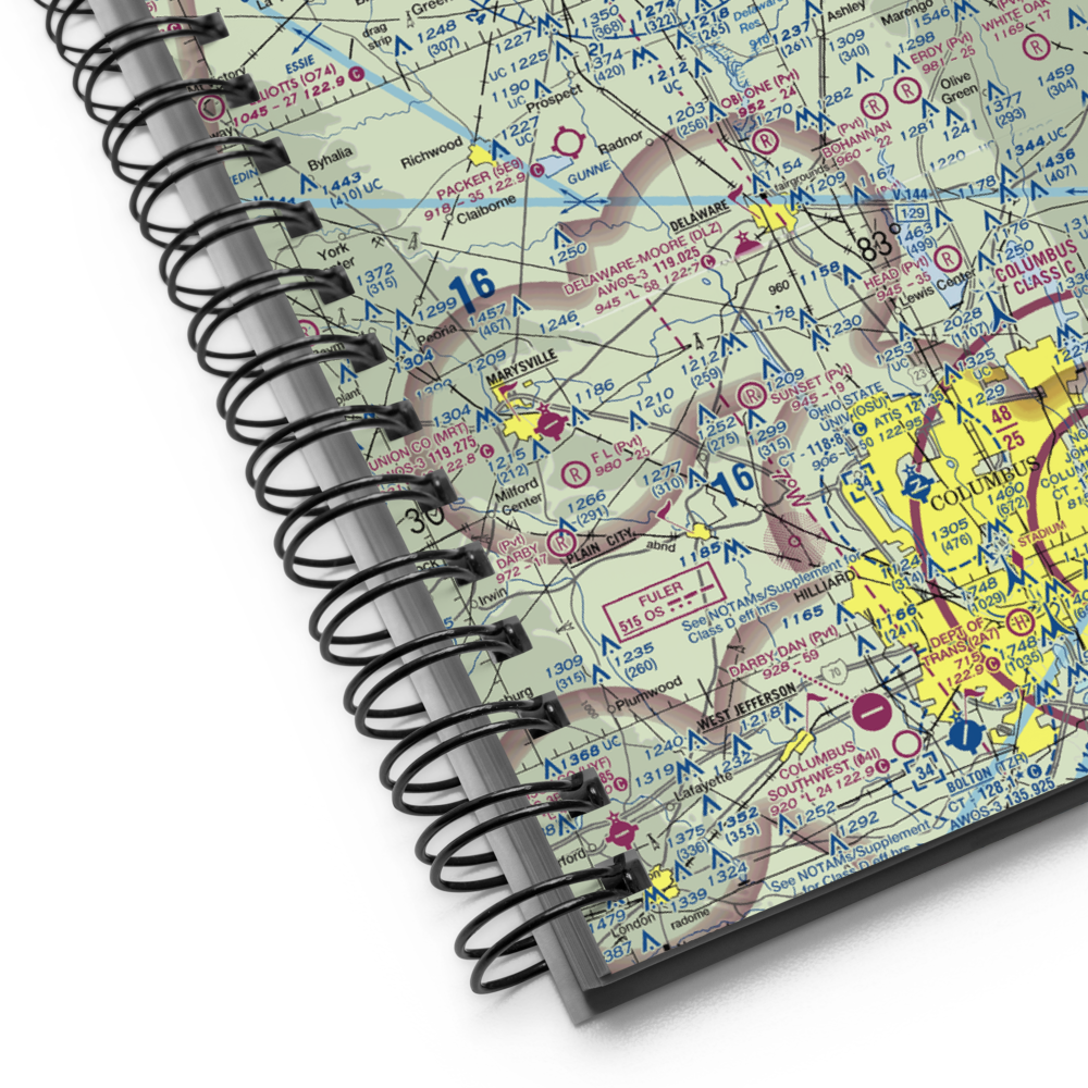My Place Airport (3OH7) VFR Sectional Notebook 