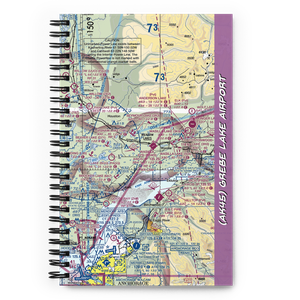 Grebe Lake Airport (AK45) VFR Sectional Notebook