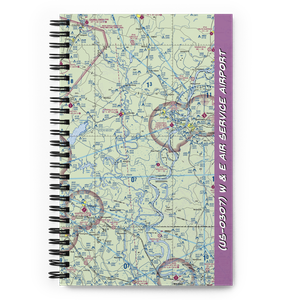 W & E Air Service Airport (US-0307) VFR Sectional Notebook