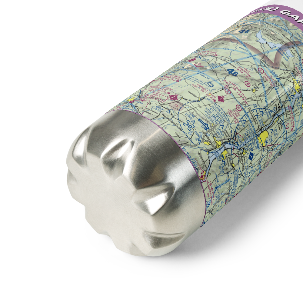 Gardiner Airport (5NY5) VFR Sectional Water Bottle 