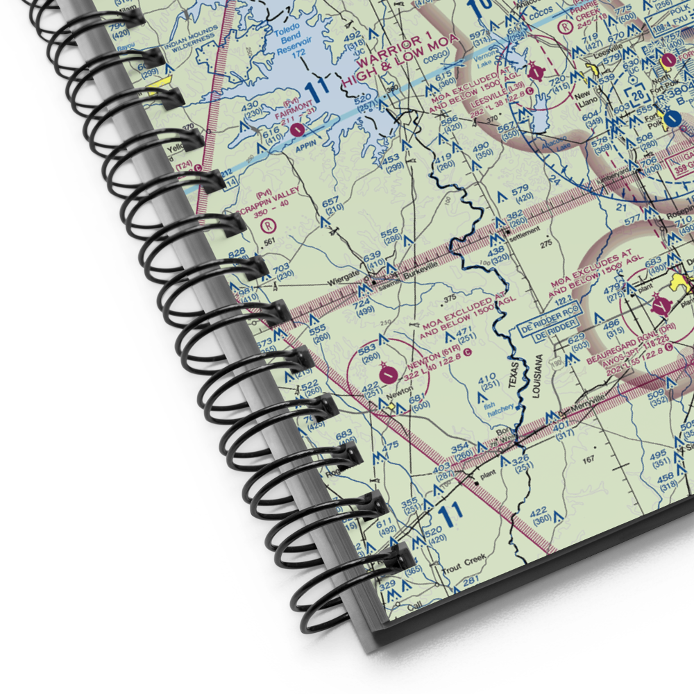Hodges Airfield (US-0286) VFR Sectional Notebook 