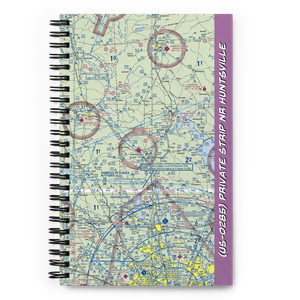 Private strip nr Huntsville (US-0285) VFR Sectional Notebook