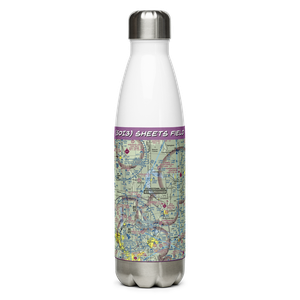 Sheets Field (5OI3) VFR Sectional Water Bottle