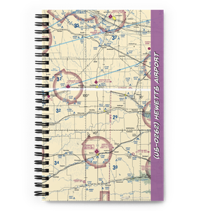Hewetts Airport (US-0262) VFR Sectional Notebook