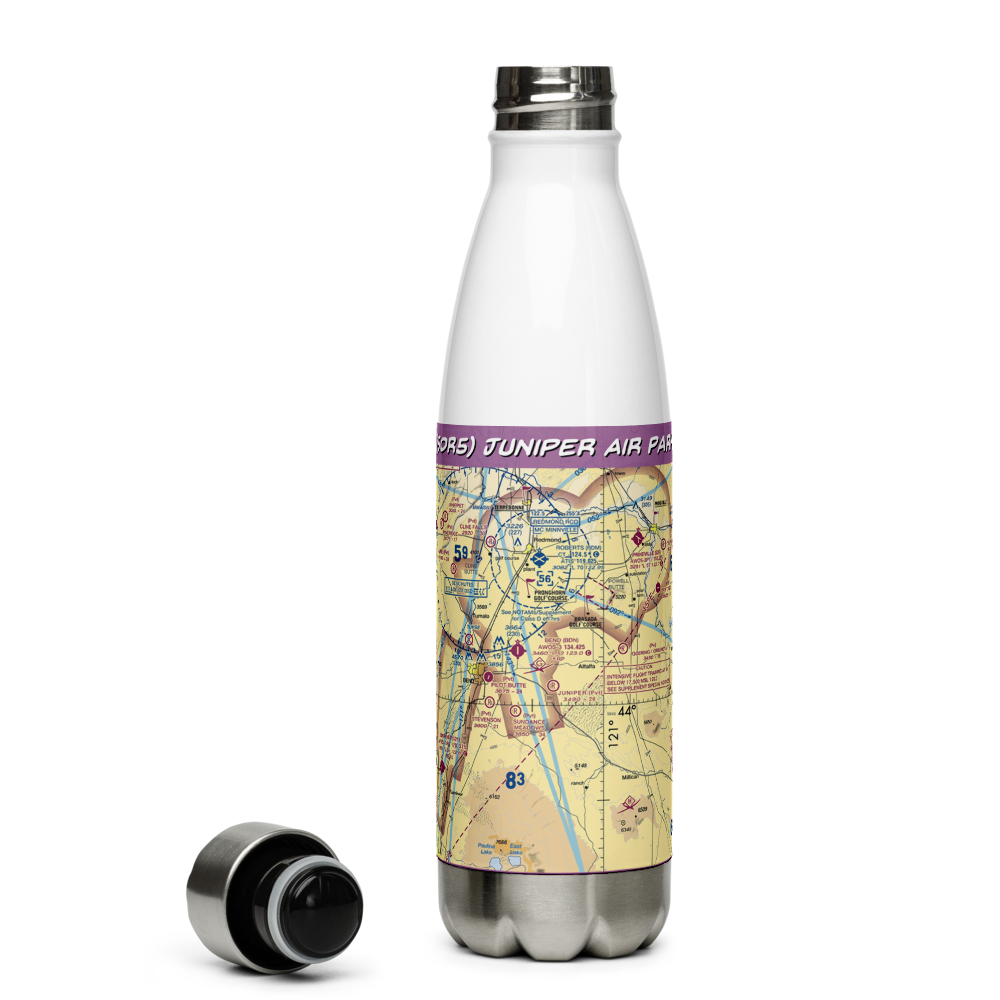 Juniper Air Park (5OR5) VFR Sectional Water Bottle 