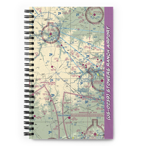 Stowers Ranch Airport (US-0239) VFR Sectional Notebook