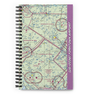Yorktown Airport (US-0236) VFR Sectional Notebook