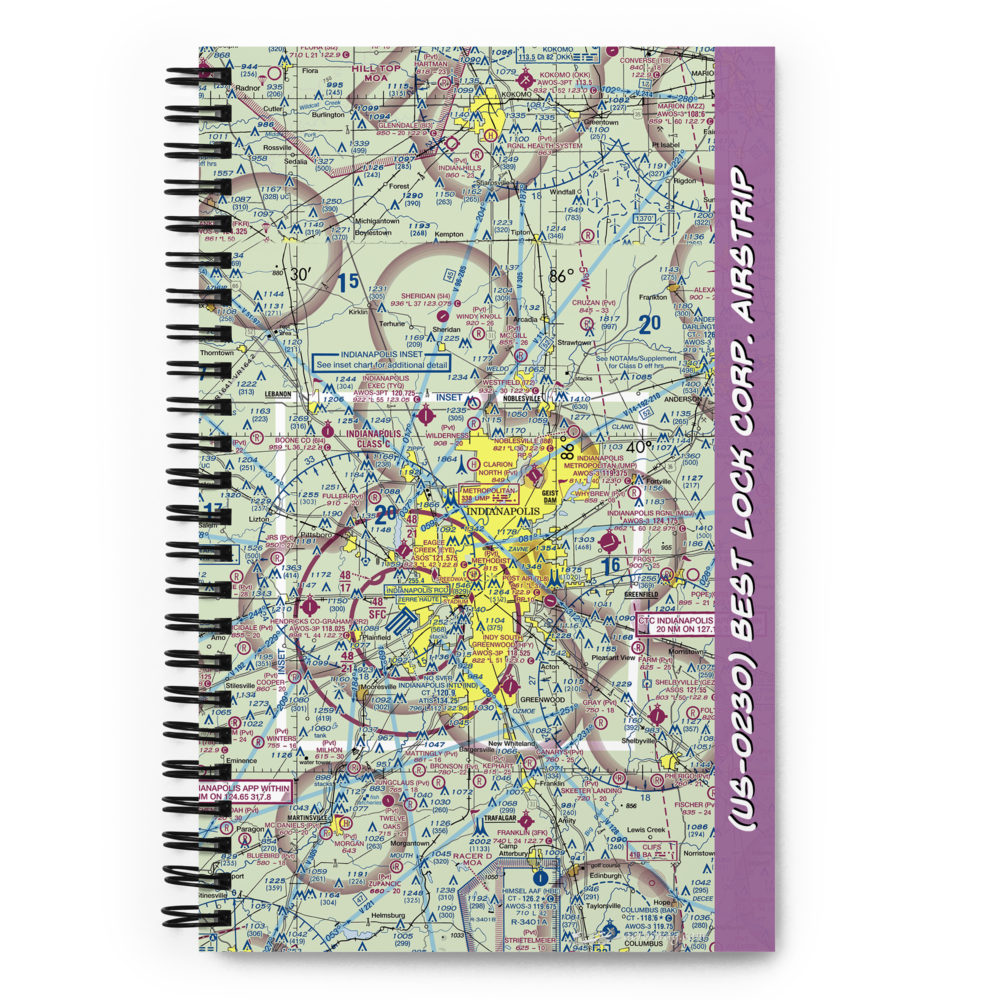 Best Lock Corp. Airstrip (US-0230) VFR Sectional Notebook 