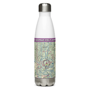 George Felt Airport (5S1) VFR Sectional Water Bottle