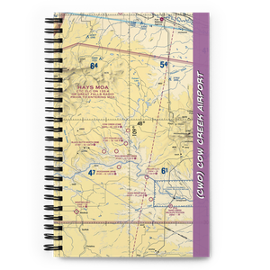 Cow Creek Airport (CW0) VFR Sectional Notebook