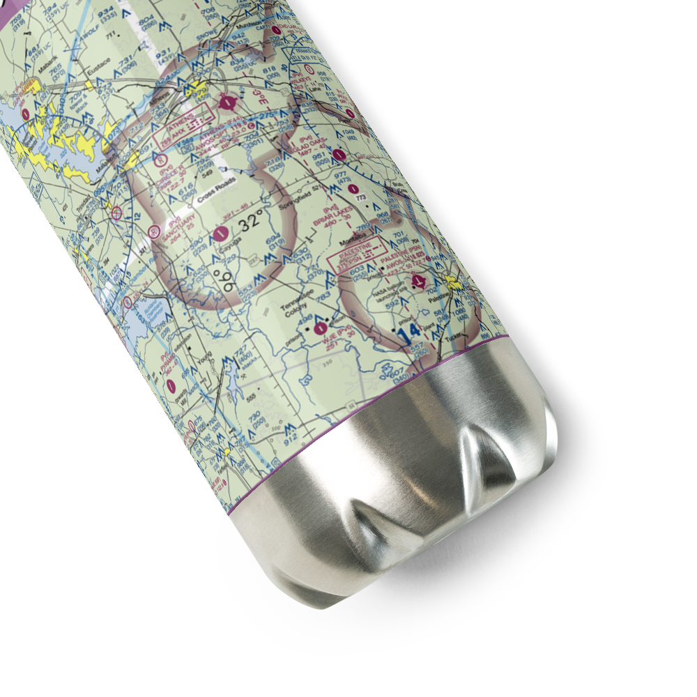 Deer Meadow Ranch Airport (5TA8) VFR Sectional Water Bottle 