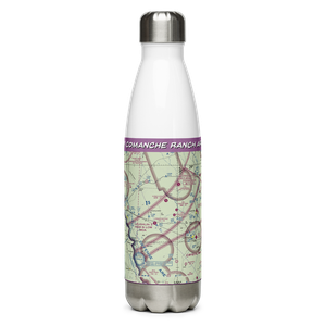 Comanche Ranch Airport (5TE0) VFR Sectional Water Bottle