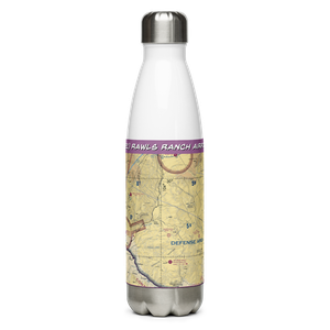 Rawls Ranch Airport (5TE1) VFR Sectional Water Bottle