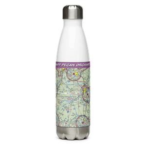 Knapp Pecan Orchard Airpark (5TS3) VFR Sectional Water Bottle