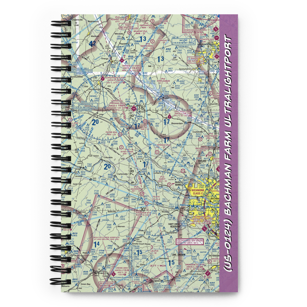Bachman Farm Ultralightport (US-0124) VFR Sectional Notebook 