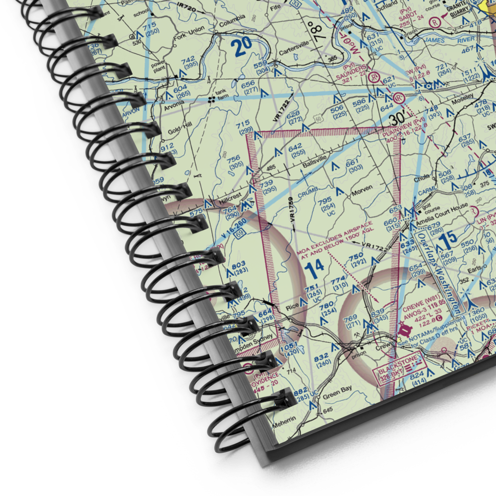 Bachman Farm Ultralightport (US-0124) VFR Sectional Notebook 