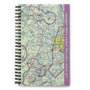 Fighting Creek Farm Airport (US-0123) VFR Sectional Notebook