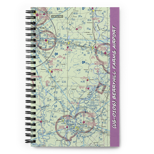 Berryhill Farms Airport (US-0106) VFR Sectional Notebook