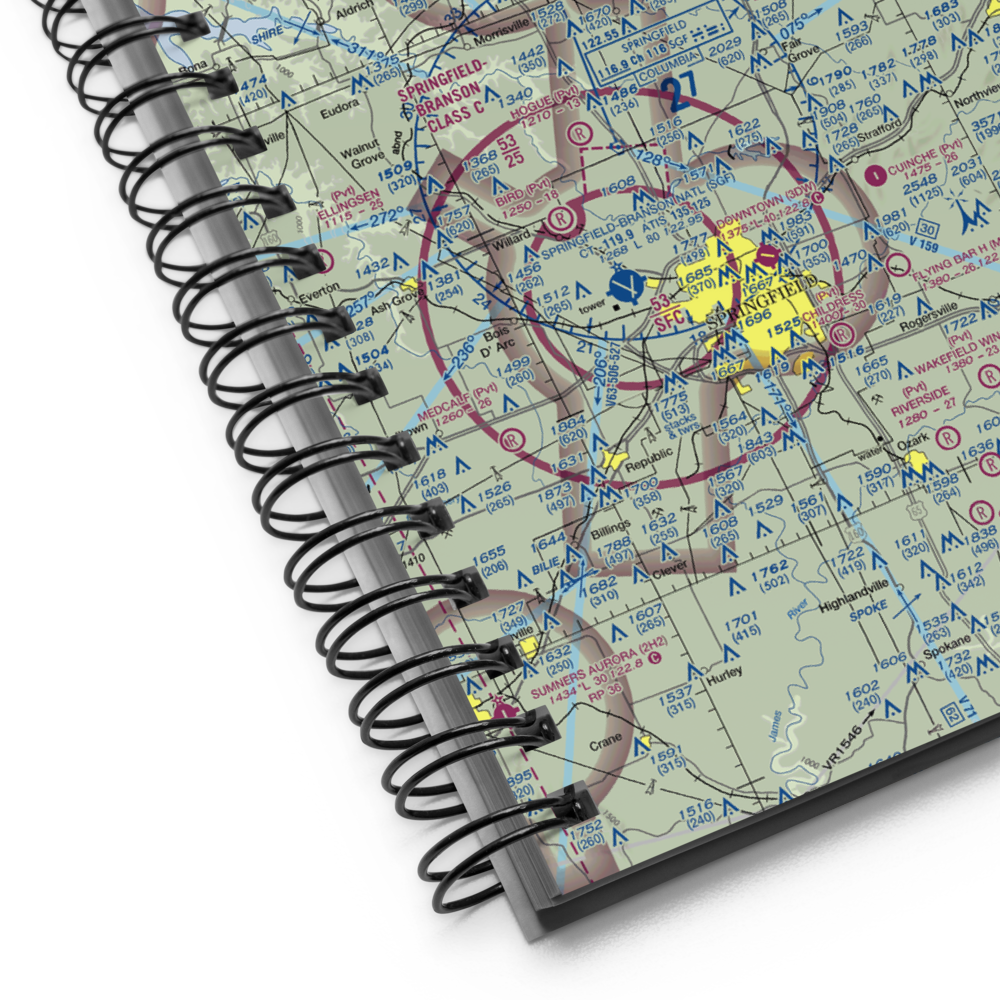 Laurie's Landing Airport (US-0104) VFR Sectional Notebook 