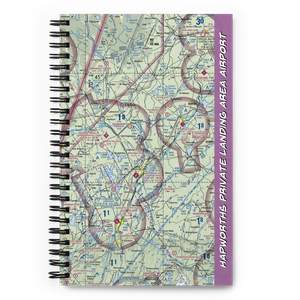 Hapworths Private Landing Area Airport (US-0103) VFR Sectional Notebook