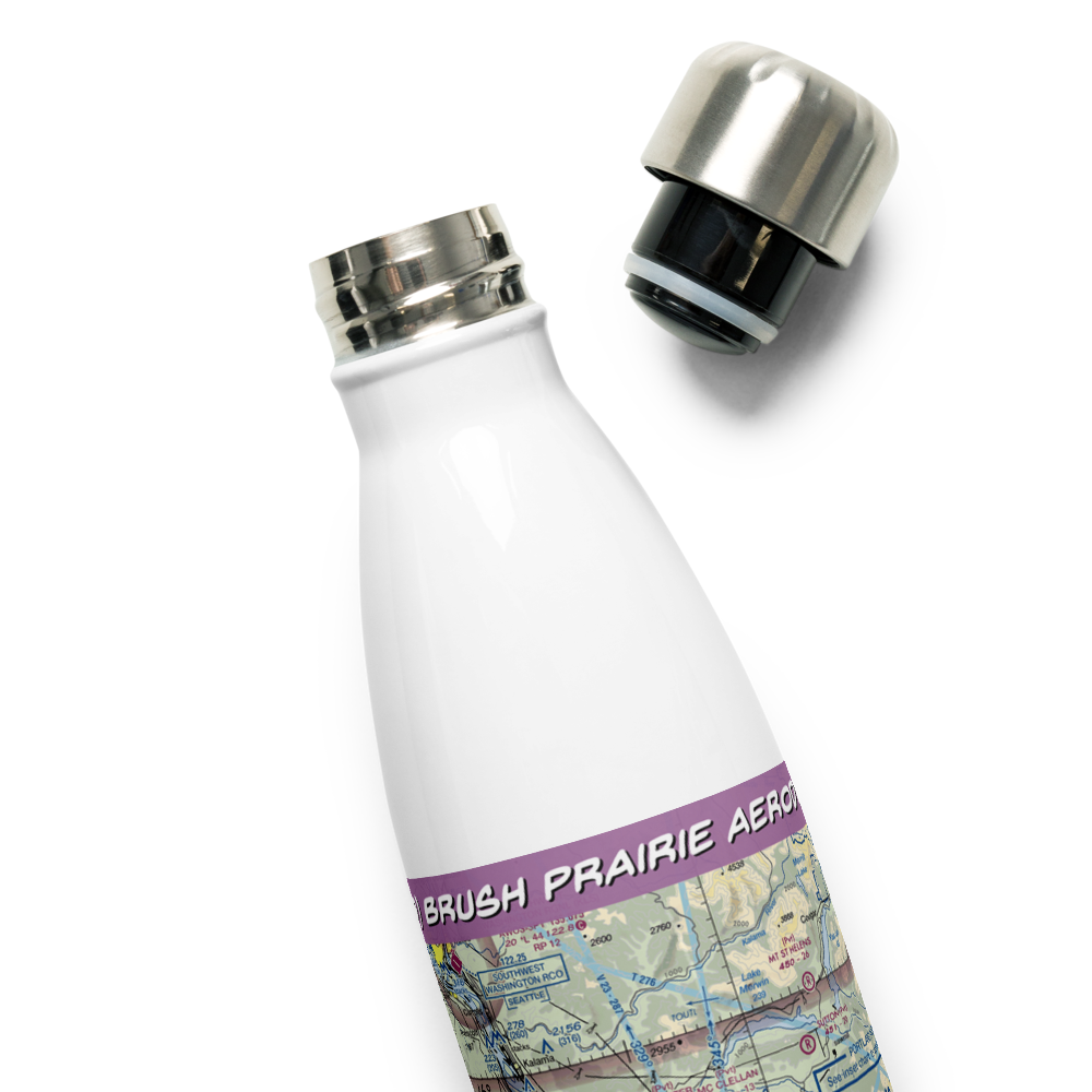 Brush Prairie Aerodrome (5WA9) VFR Sectional Water Bottle 