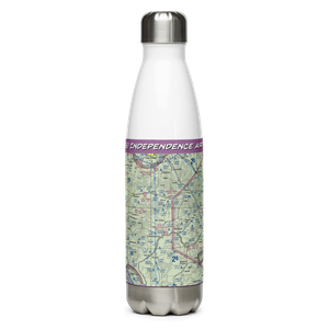 Independence Airport (5WI6) VFR Sectional Water Bottle