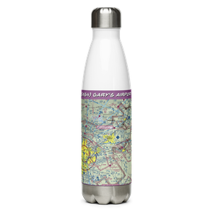 Gary's Airport (5XS4) VFR Sectional Water Bottle