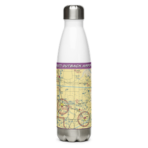 Outback Airport (5XS7) VFR Sectional Water Bottle