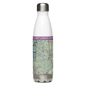 Lost Creek Airport (5Y4) VFR Sectional Water Bottle