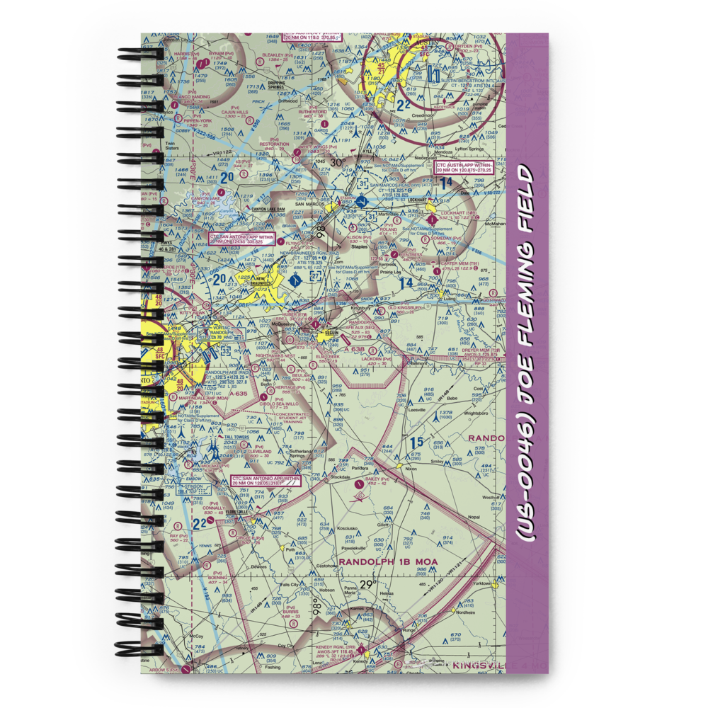 Joe Fleming Field (US-0046) VFR Sectional Notebook 
