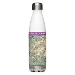 Wood's Airstrip (60AZ) VFR Sectional Water Bottle