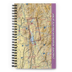 Cascade Reservoir Private Strip (US-0011) VFR Sectional Notebook