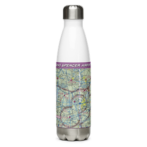 Spencer Airport (60M) VFR Sectional Water Bottle