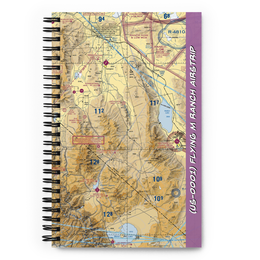 Flying M Ranch Airstrip (US-0001) VFR Sectional Notebook 