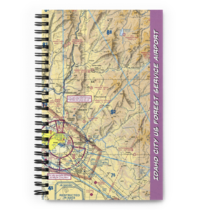 Idaho City US Forest Service Airport (U98) VFR Sectional Notebook