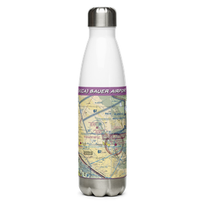 Bauer Airport (61CA) VFR Sectional Water Bottle