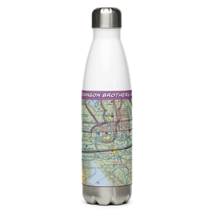 Johnson Brothers Airport (61CL) VFR Sectional Water Bottle