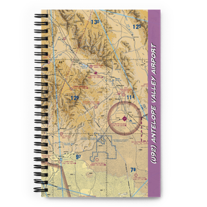 Antelope Valley Airport (U92) VFR Sectional Notebook