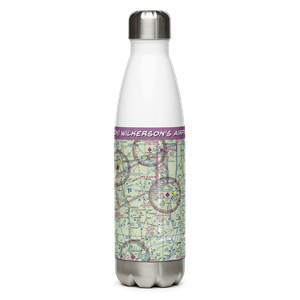 Wilkerson's Airport (61IN) VFR Sectional Water Bottle
