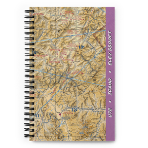 Upper Loon Creek US Forest Service Airport (U72) VFR Sectional Notebook