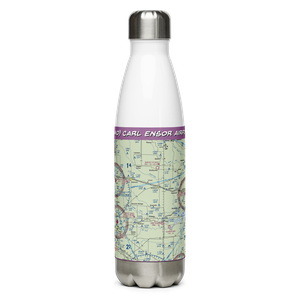 Carl Ensor Airport (61MO) VFR Sectional Water Bottle