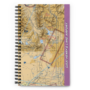 Henry's Lake Airport (U53) VFR Sectional Notebook