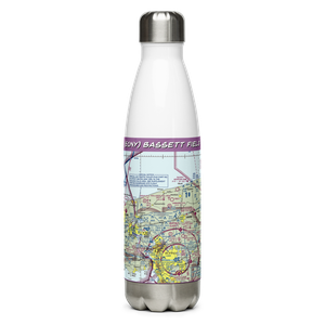 Bassett Field (61NY) VFR Sectional Water Bottle