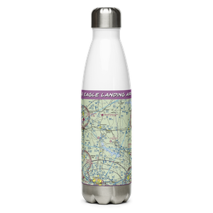 Eagle Landing Airport (61TA) VFR Sectional Water Bottle