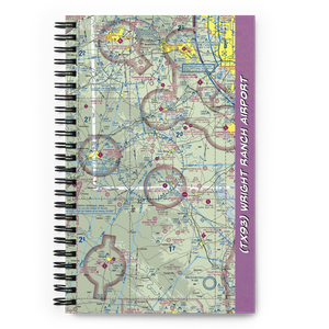 Wright Ranch Airport (TX93) VFR Sectional Notebook