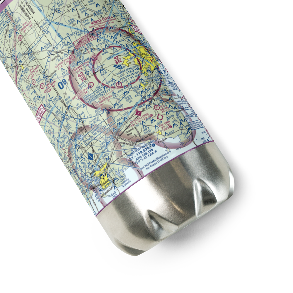 Skywest Airpark (62AL) VFR Sectional Water Bottle 