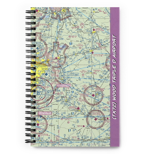 Wood Triple D Airport (TX72) VFR Sectional Notebook