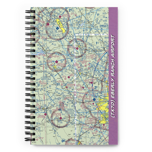 Eberly Ranch Airport (TX70) VFR Sectional Notebook
